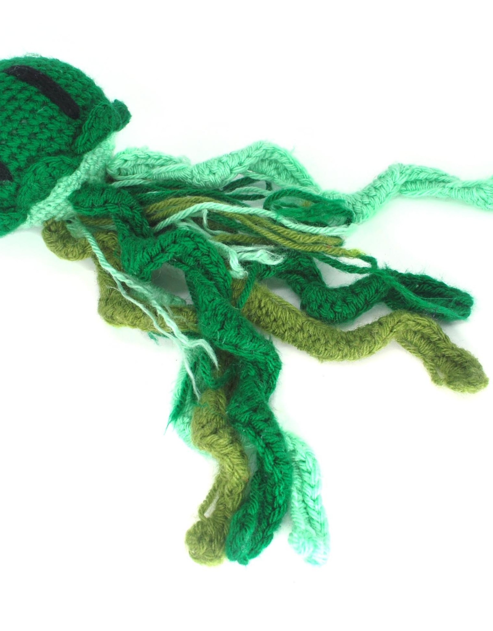 Haley Slamon Green Plush Jellyfish by Haley Slamon