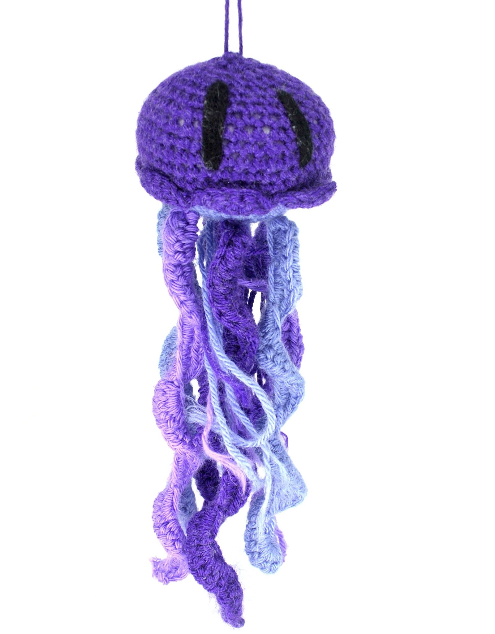 Haley Slamon Purple Plush Jellyfish by Haley Slamon