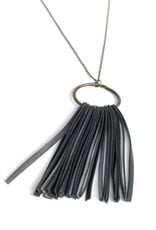 True Partners in Craft Circle Fringe Necklace by True Partners in Craft