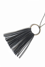 True Partners in Craft Circle Fringe Necklace by True Partners in Craft