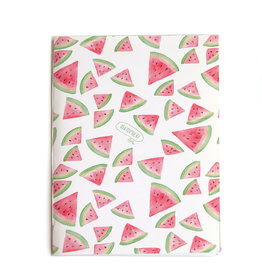"Watermelon"  Blank Notebook, Vixtopher