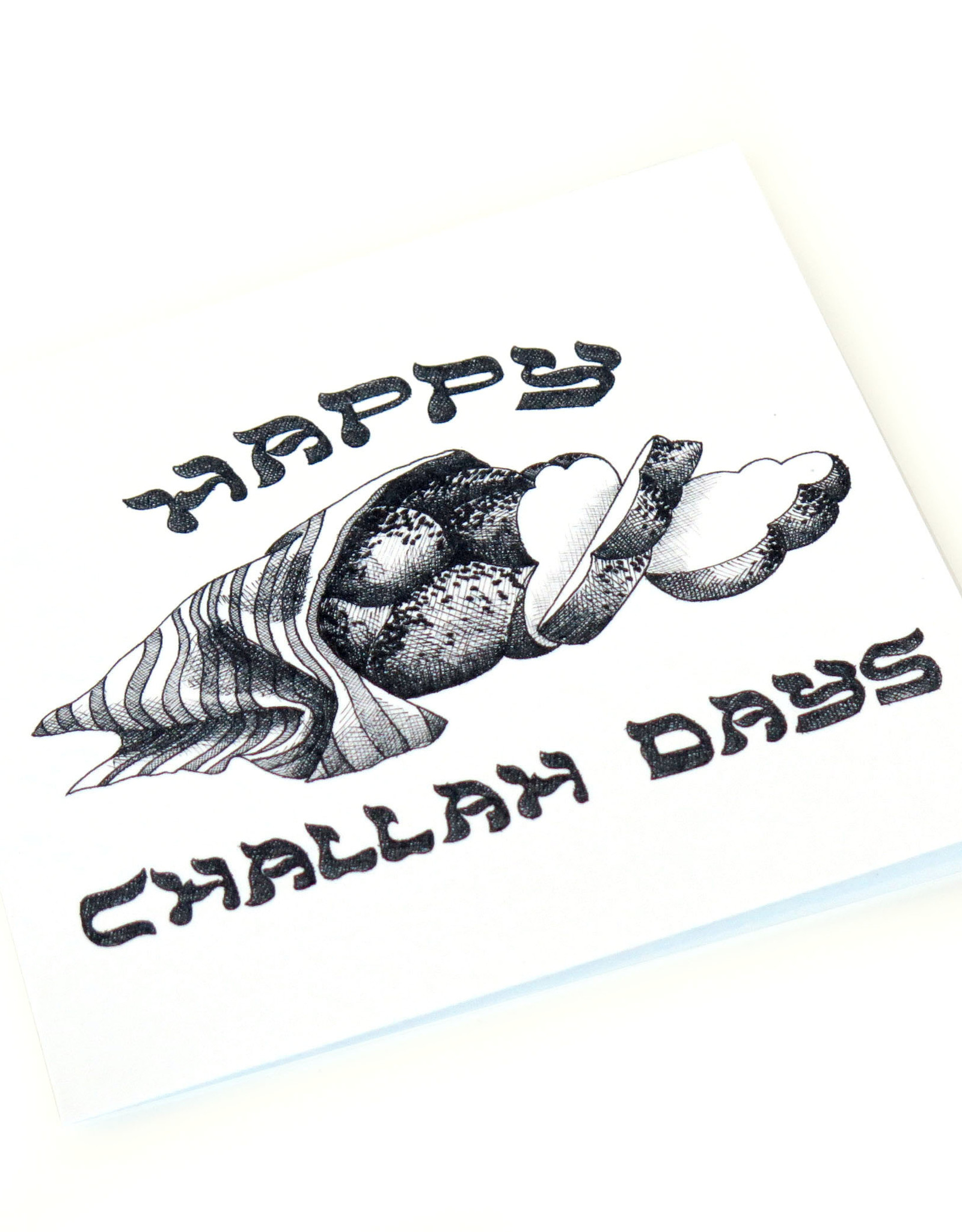 All4Pun Happy Challah Days Card by Scott Dickens, All4Pun