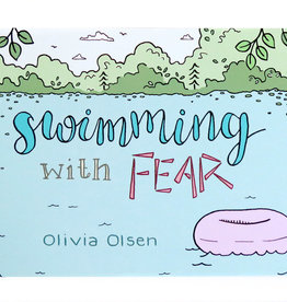 “Swimming with fear” zine by Olivia Olsen