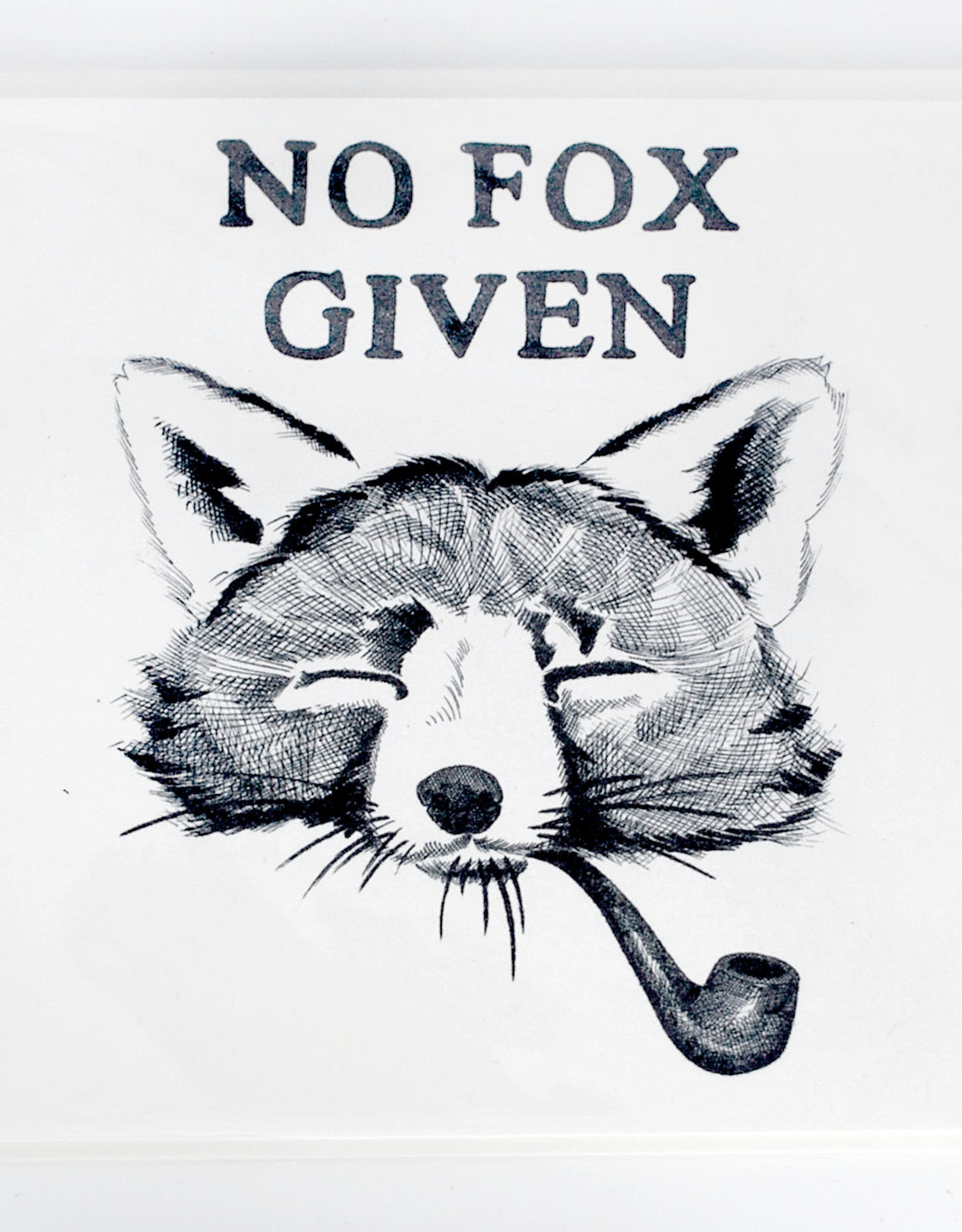 All4Pun "No Fox Given"  Birthday Card  by Scott Dickens, All4Pun