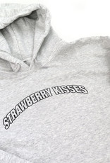 Osa North "Strawberry Kisses" Gray Sweatshirt  (XL) by Osa North
