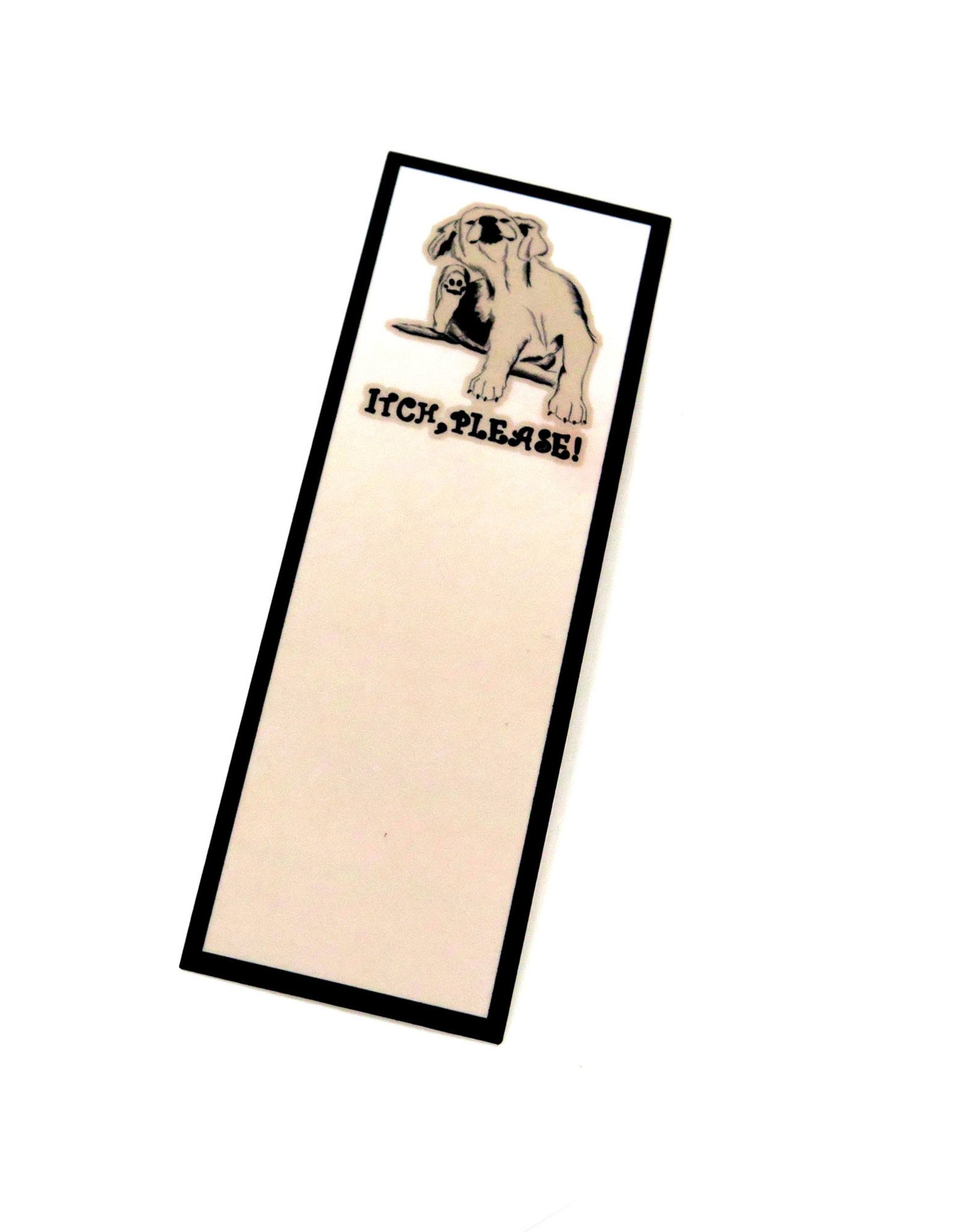 All4Pun "Itch Please" Bookmark by Scott Dickens, All4Pun
