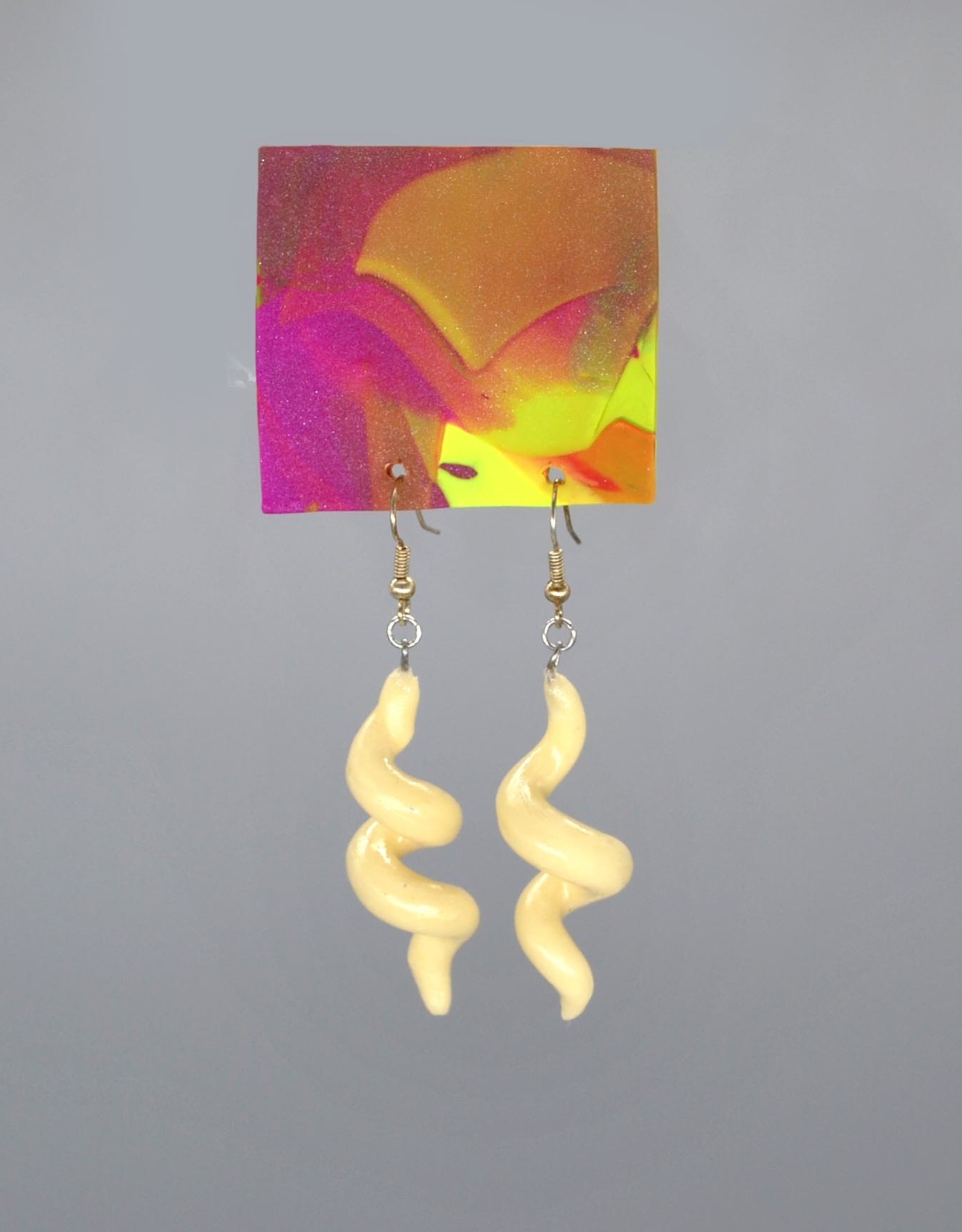 Glow in the Dark “Spiral” Pair of Earrings by GERM Jewelry