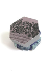 Crystal and Bear Hexagon Box by Spooky Spectacles