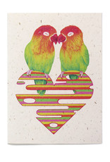 Megan Rivera "Love Birds" card by Megan Rivera