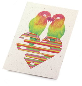 Megan Rivera "Love Birds" card by Megan Rivera