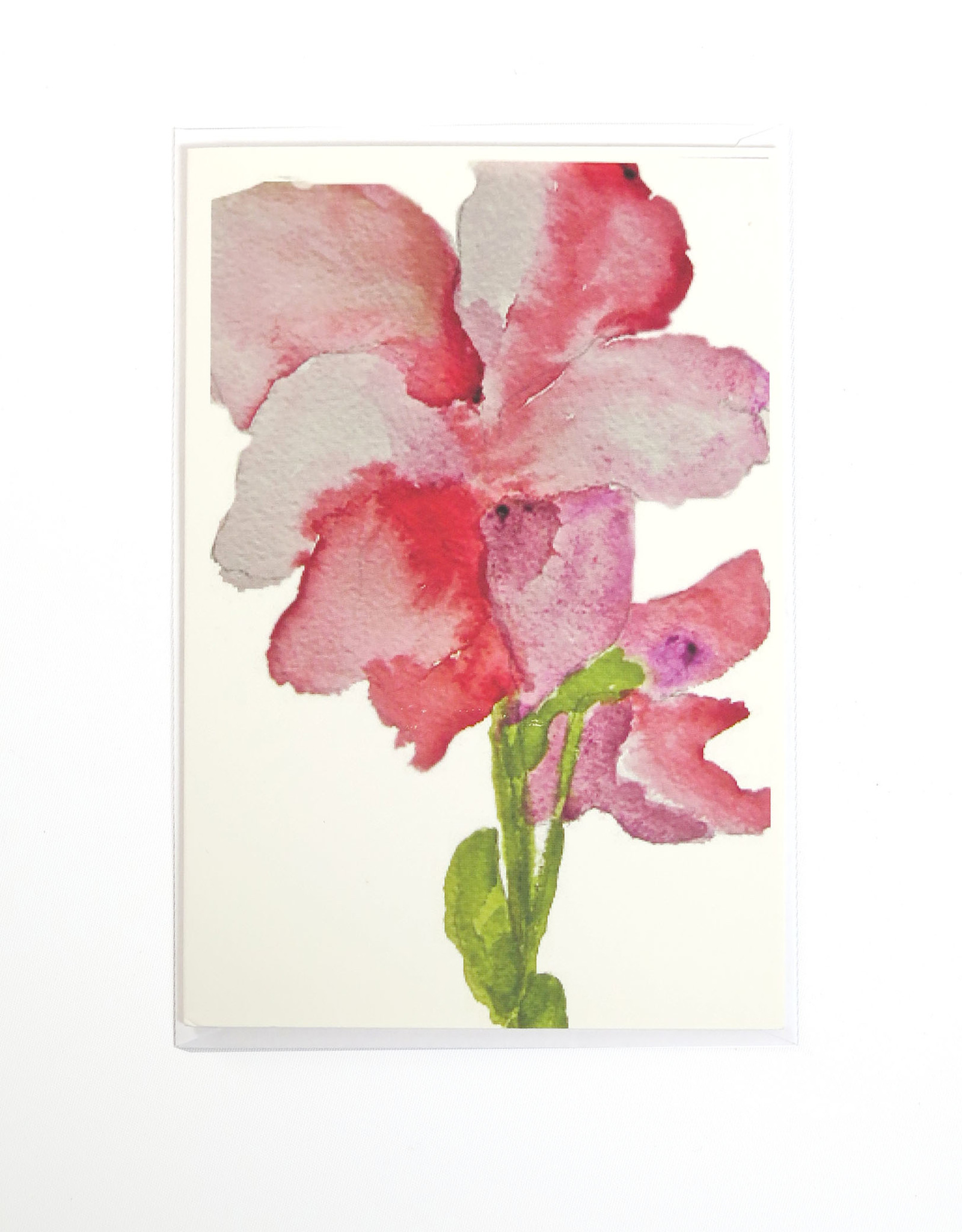Red  Flower Greeting Card by Michele Williams