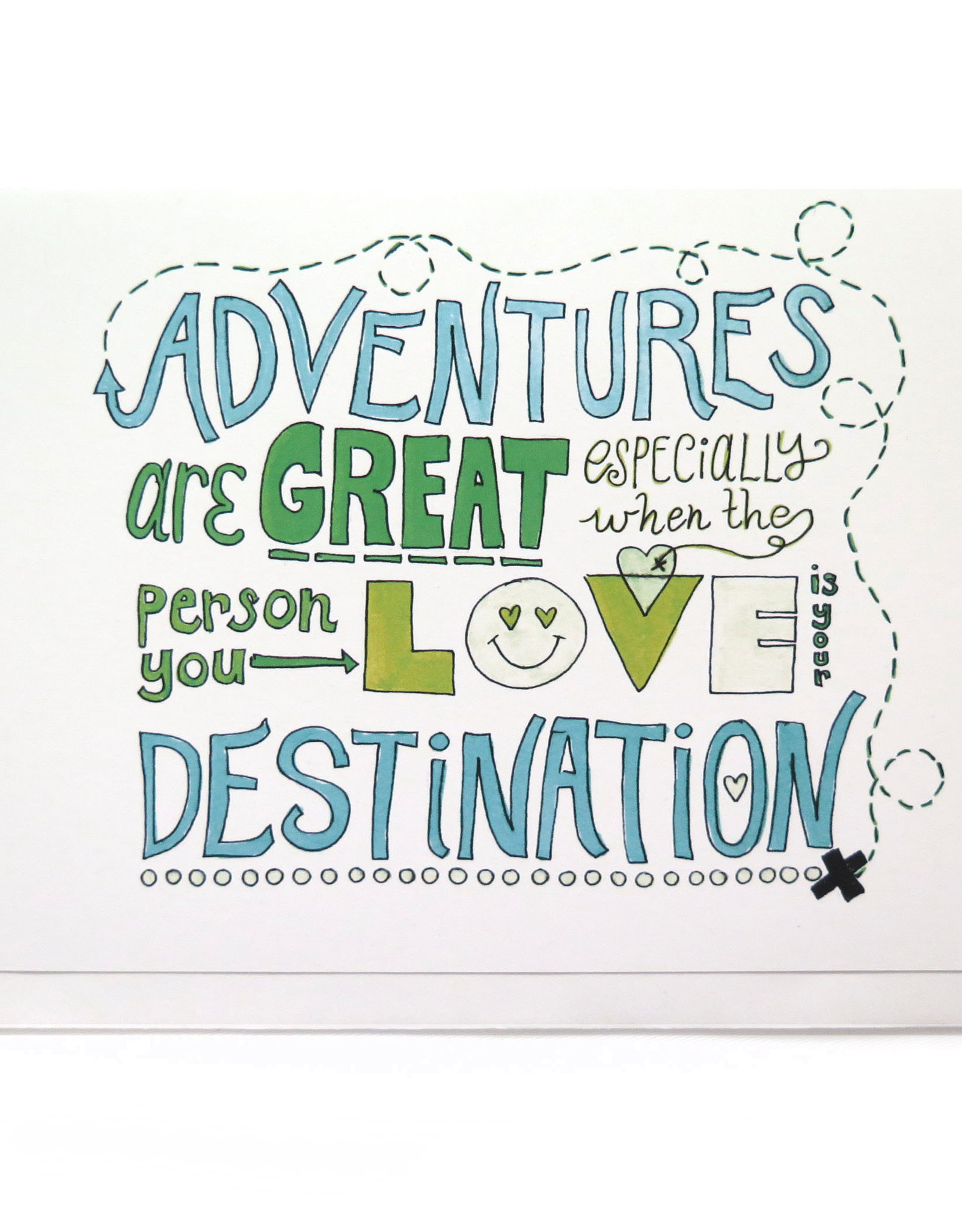 Paper Heart Dispatch Adventures are Great Card by Jennifer HInes