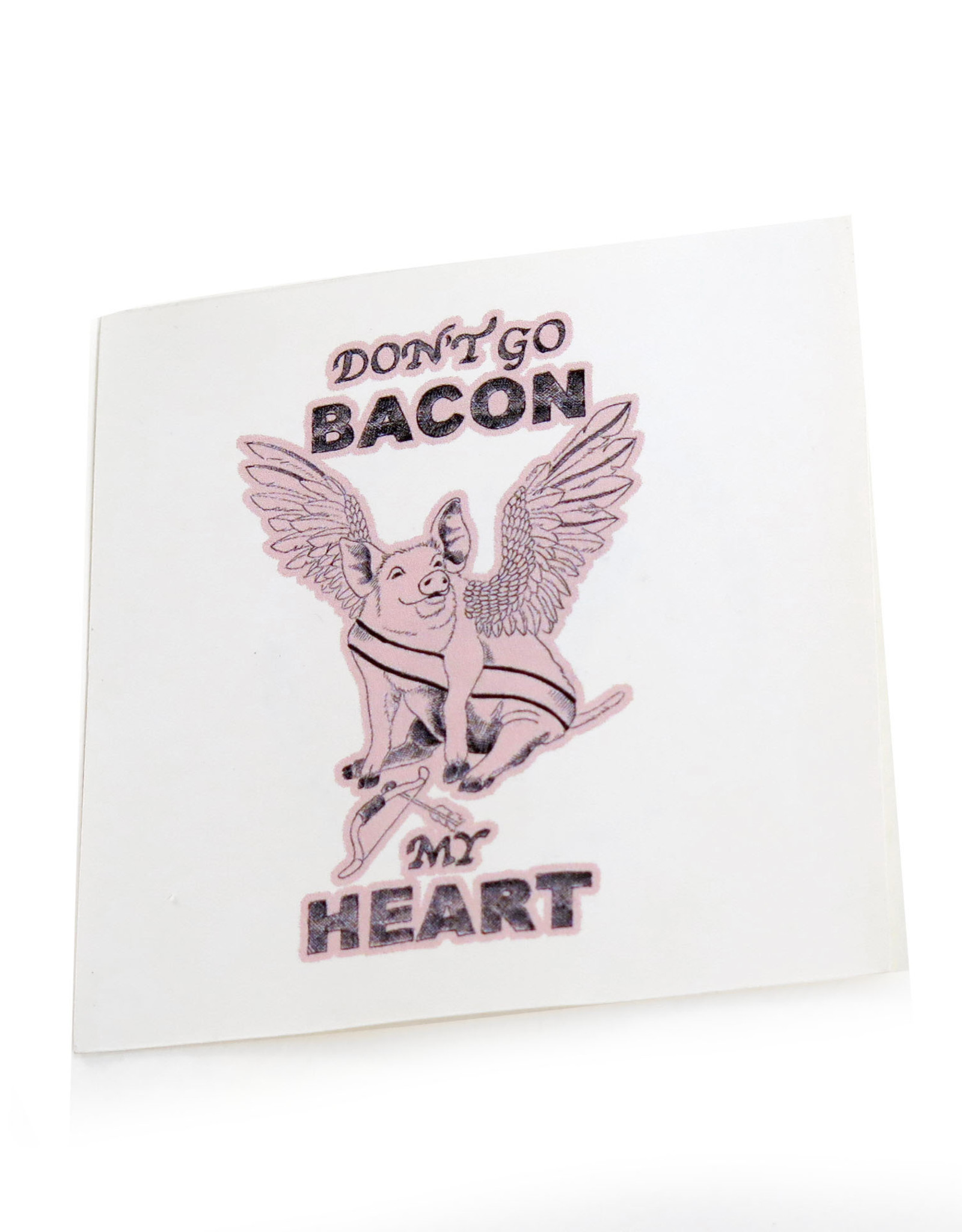 All4Pun Bacon Sticker by Scott Dickens, All4Pun