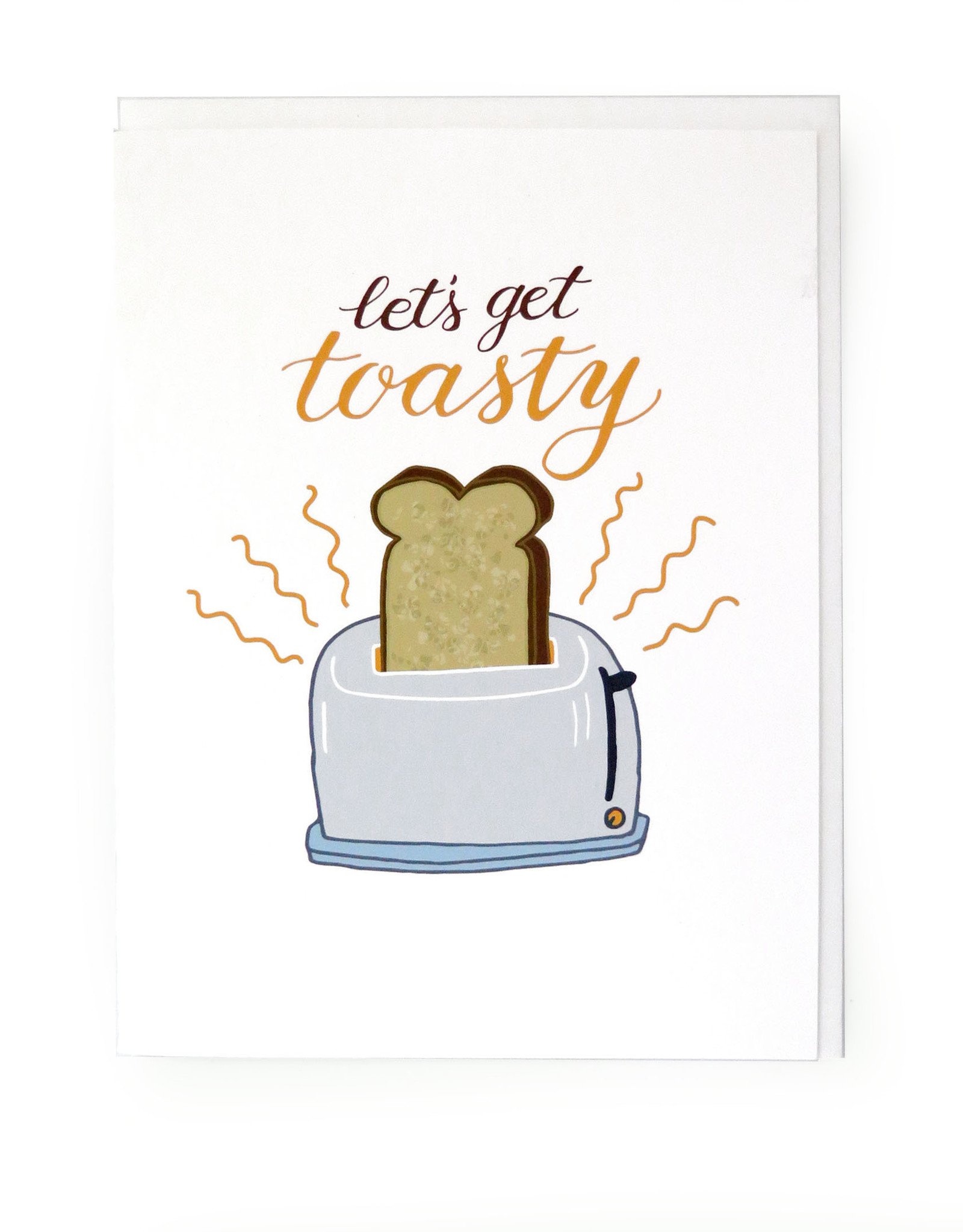 Paper Heart Dispatch Lets Get Toasty Card by Jennifer HInes