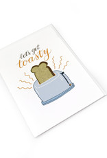 Paper Heart Dispatch Lets Get Toasty Card by Jennifer HInes