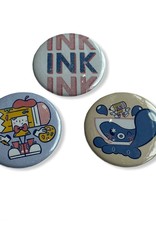 Illustration Student Group (ISG) INK Fest 2021 Button Pack (3)