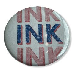 Illustration Student Group (ISG) INK INK INK Button, INK Fest 2021