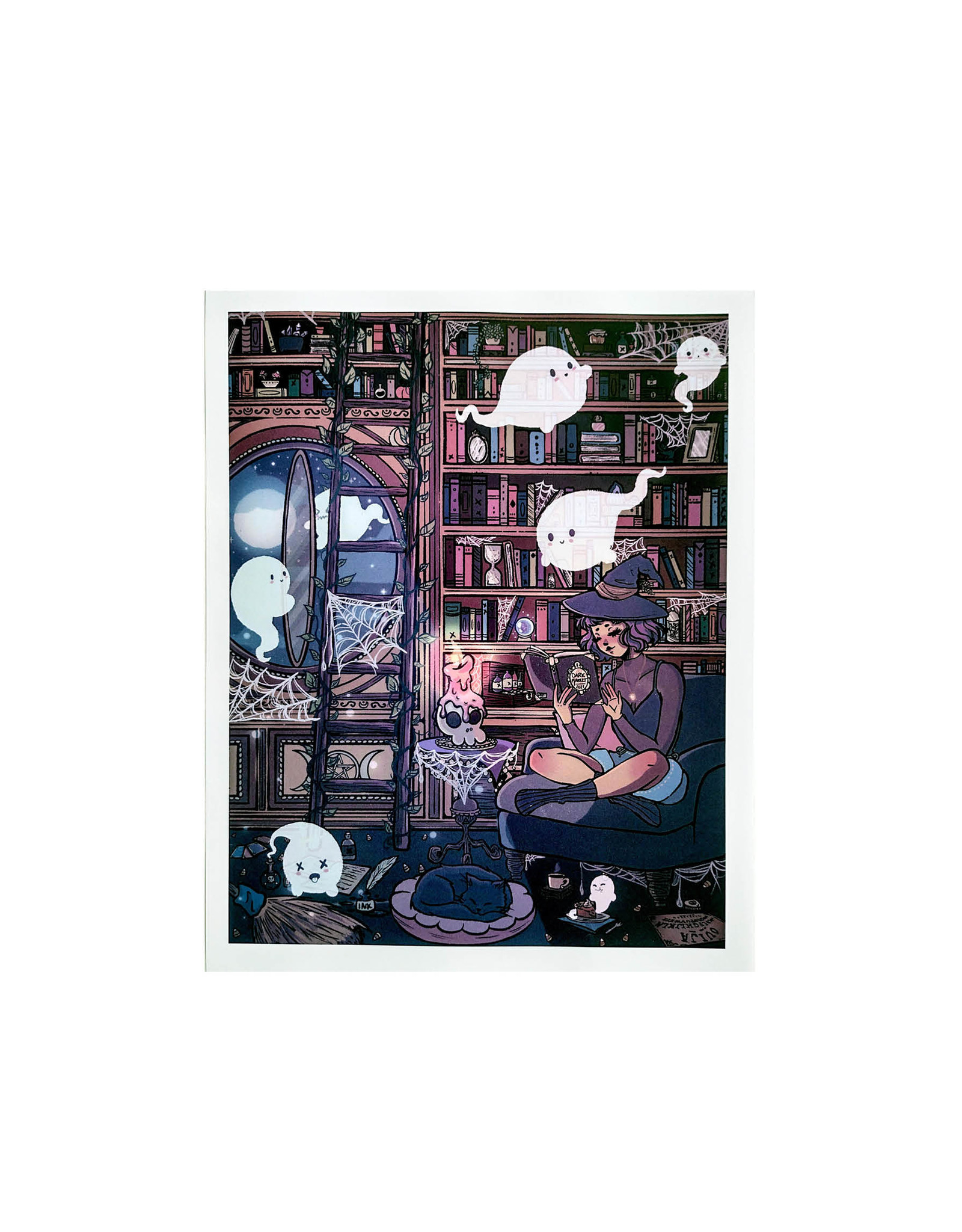 “The Witching Hour” digital print by Aurelia Dominguez