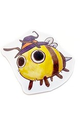 "Henry the Witch Bee" sticker by Archer Seaborn