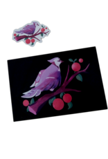 "Blue Jay" print + sticker by OrioleGardens