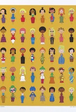 Ivan Brunetti “Forty Women” SIGNED digital print by Ivan Brunetti