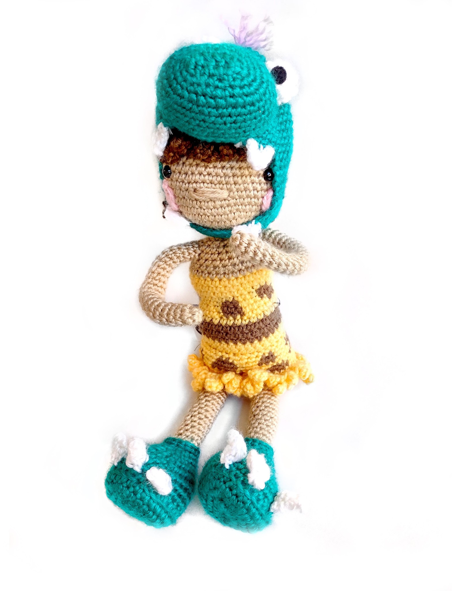 Mats Applesauce Crochet Dino Girl by Mats Applesauce Crochet