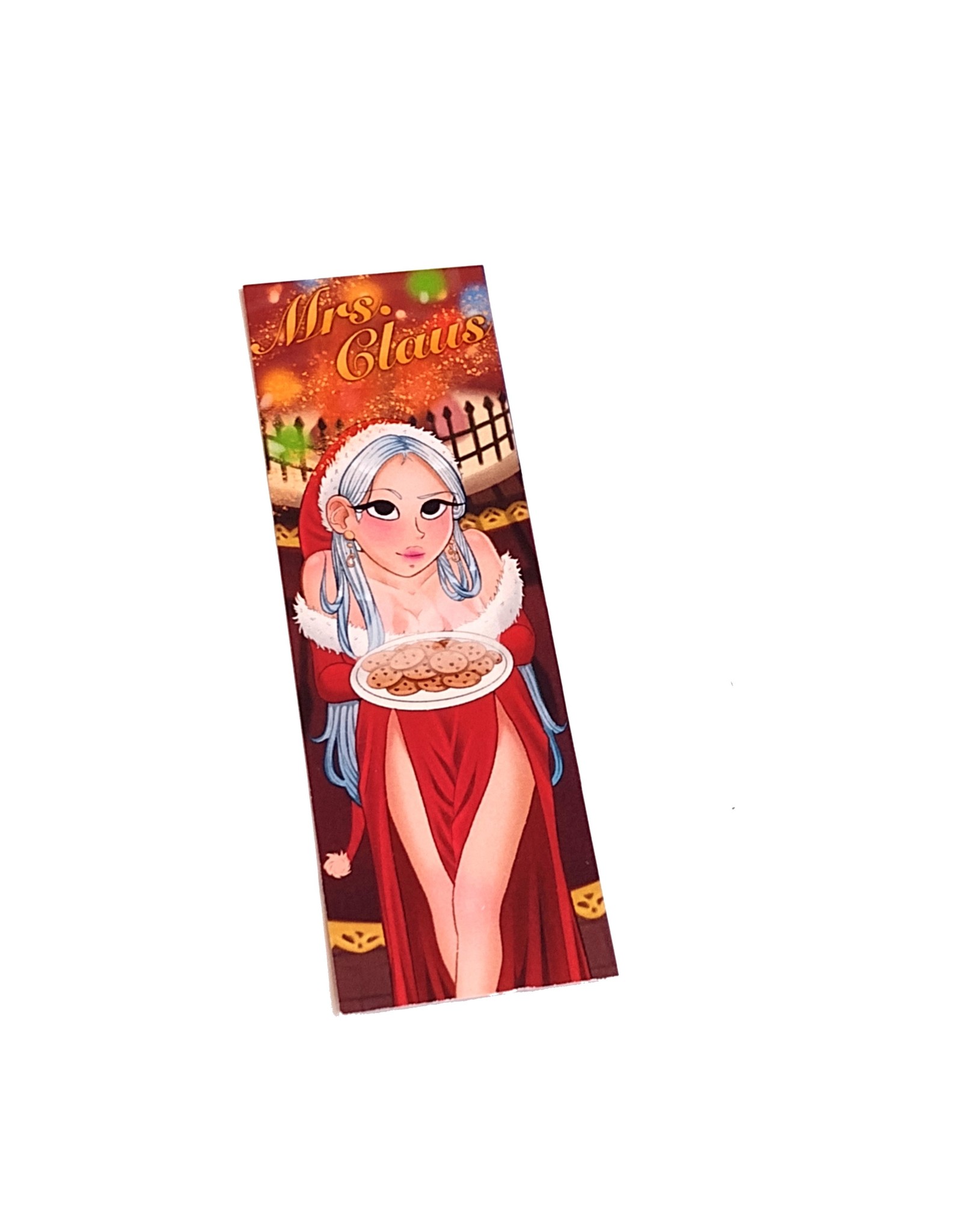 "Mrs. Claus" bookmark by Delilah Caldera