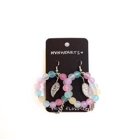 HVNHEARTS "Fairy Floss" earrings by HVNHEARTS