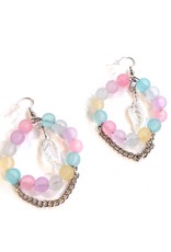 "Fairy Floss" earrings by HVNHEARTS