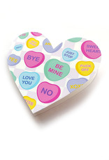 Megan Rivera Conversation Heart Card by Megan Rivera