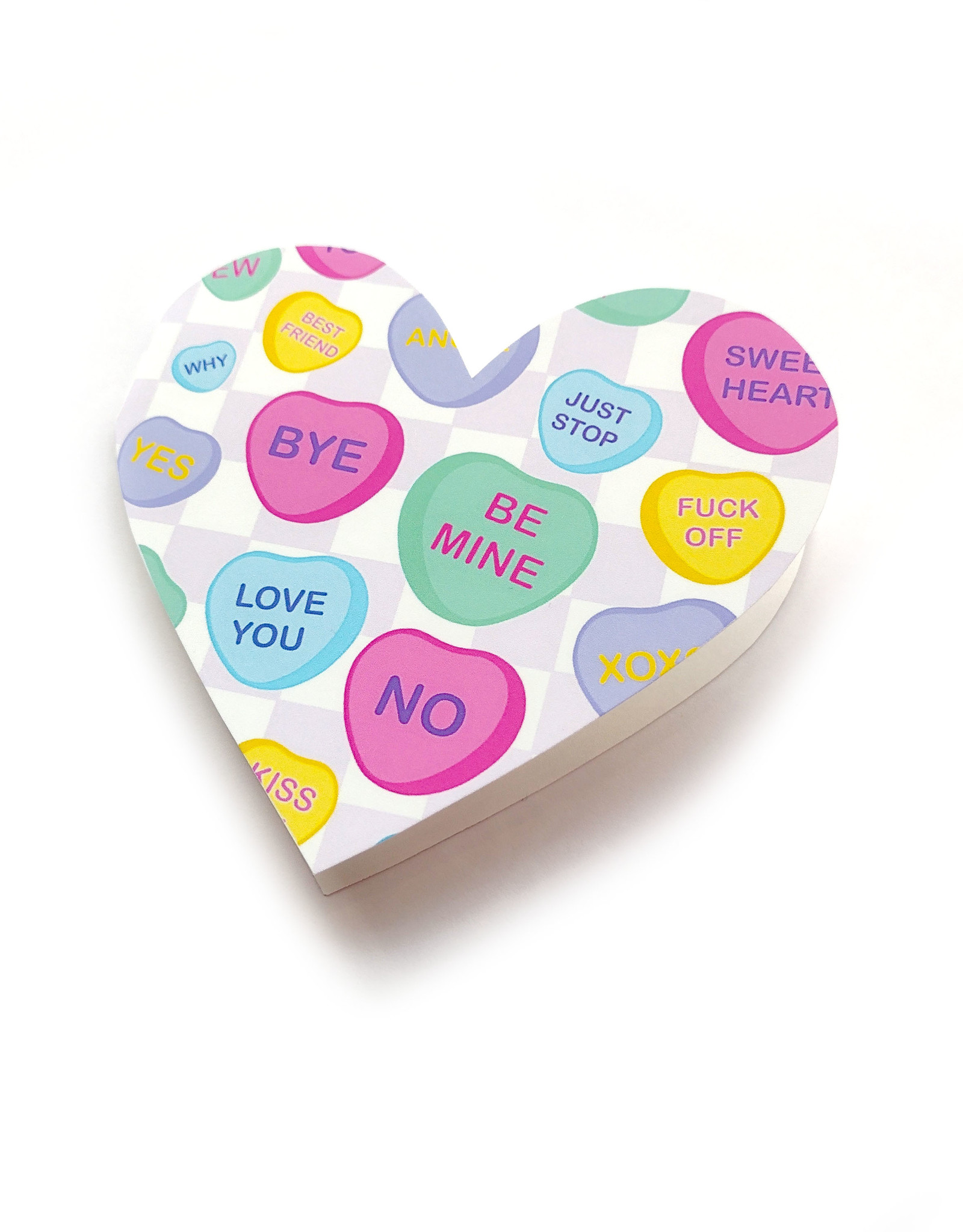 Megan Rivera Conversation Heart Card by Megan Rivera