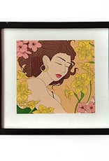 "March Daffodils" (1) framed print by Belen Hernandez