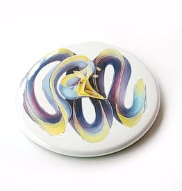 Laiqah Hanold "Ribbon Eel" 2.25 in magnet by Laiqah Hanold