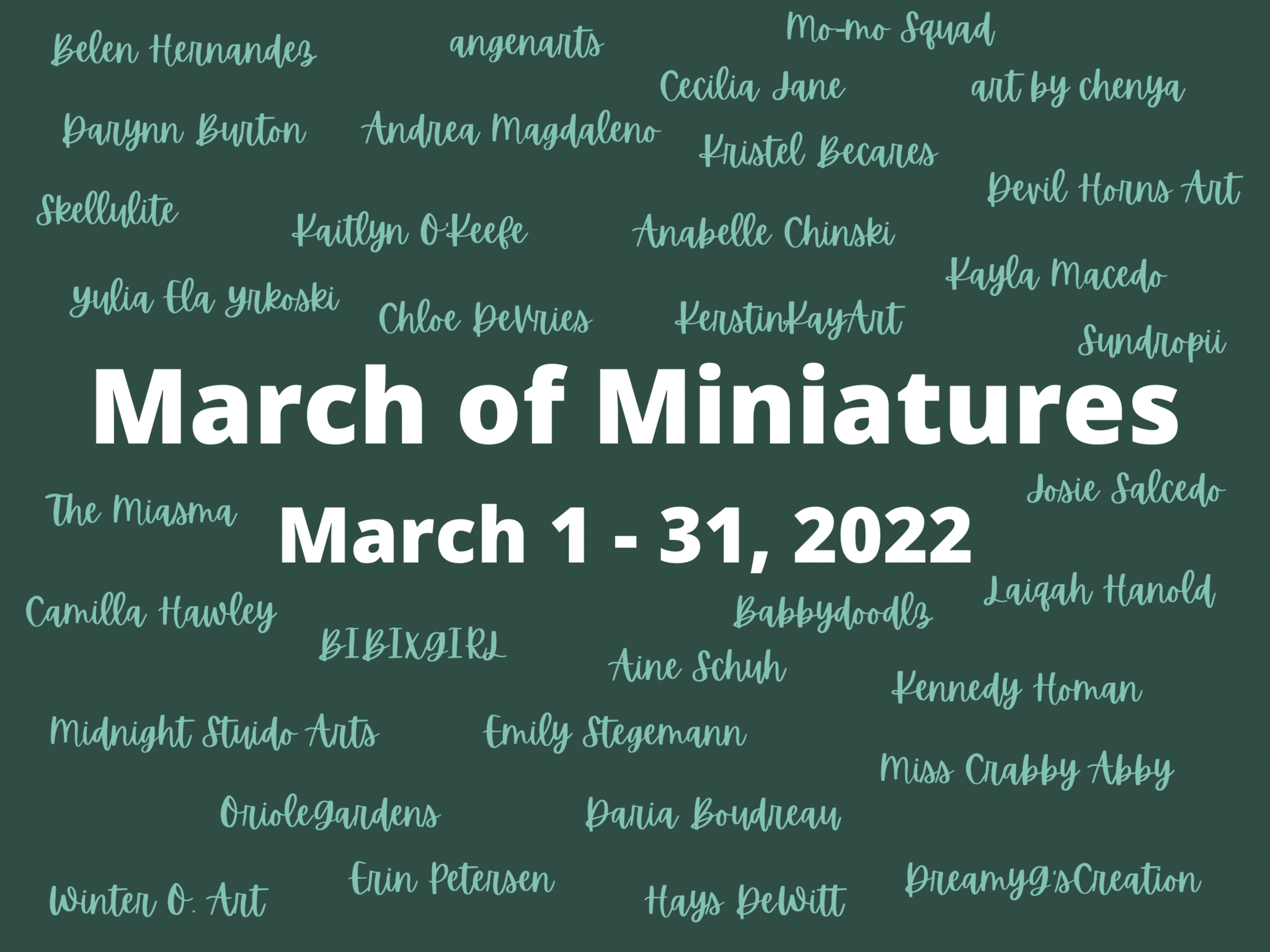 Spotlight Exhibition: March of Miniatures 2022