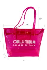 Buy Columbia, By Columbia NEW: Columbia College Chicago Neon Pink Jelly Tote