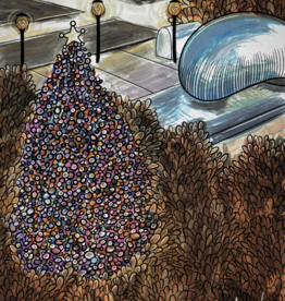 "Winter in Millennium Park" digital print by Anabelle Chinski