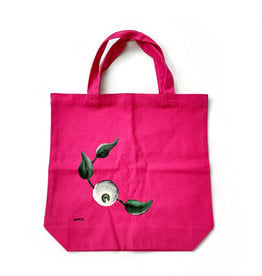 AMCV Magenta Painted Tote Bag by AMCV