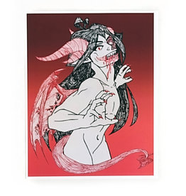 "Monster Girl" print by Syd Berenyi