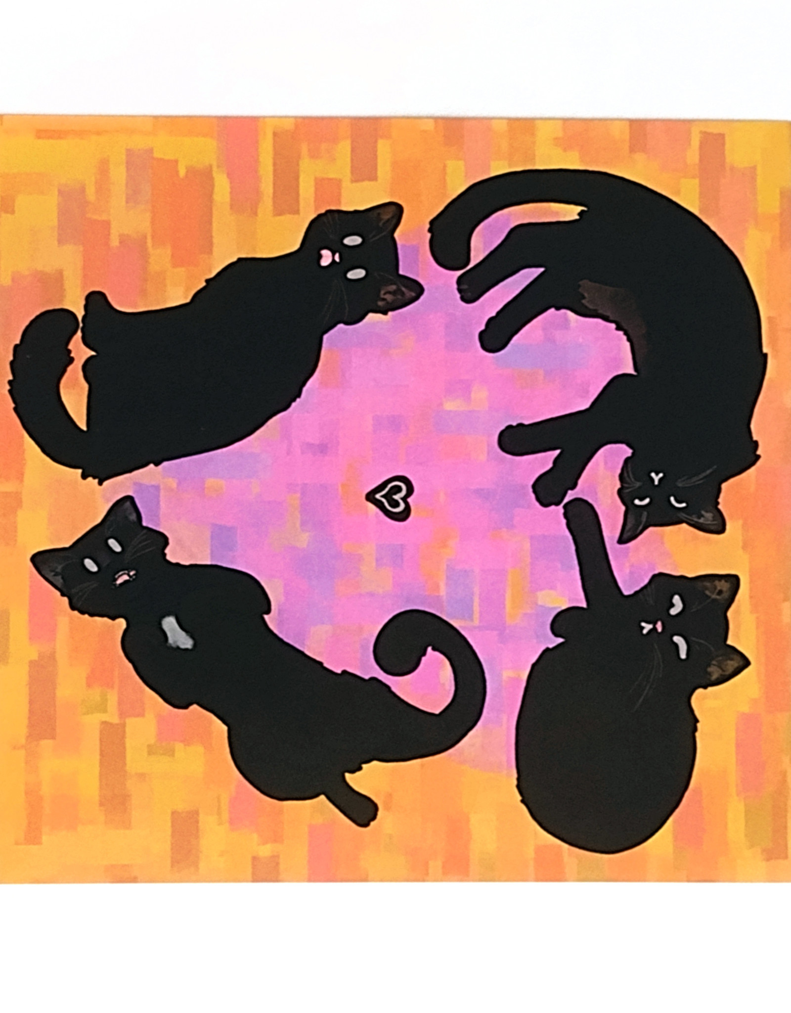 "Black Cats"print by Corvidsol