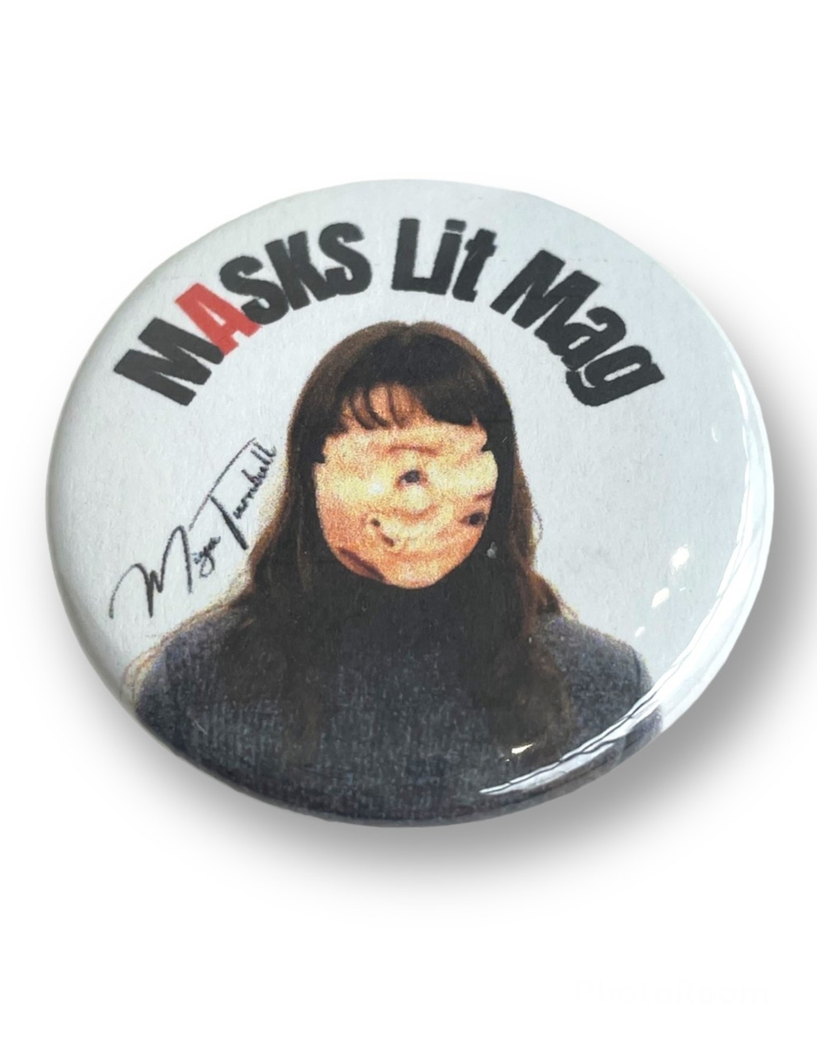 MASKS Lit Mag button (large - single button)