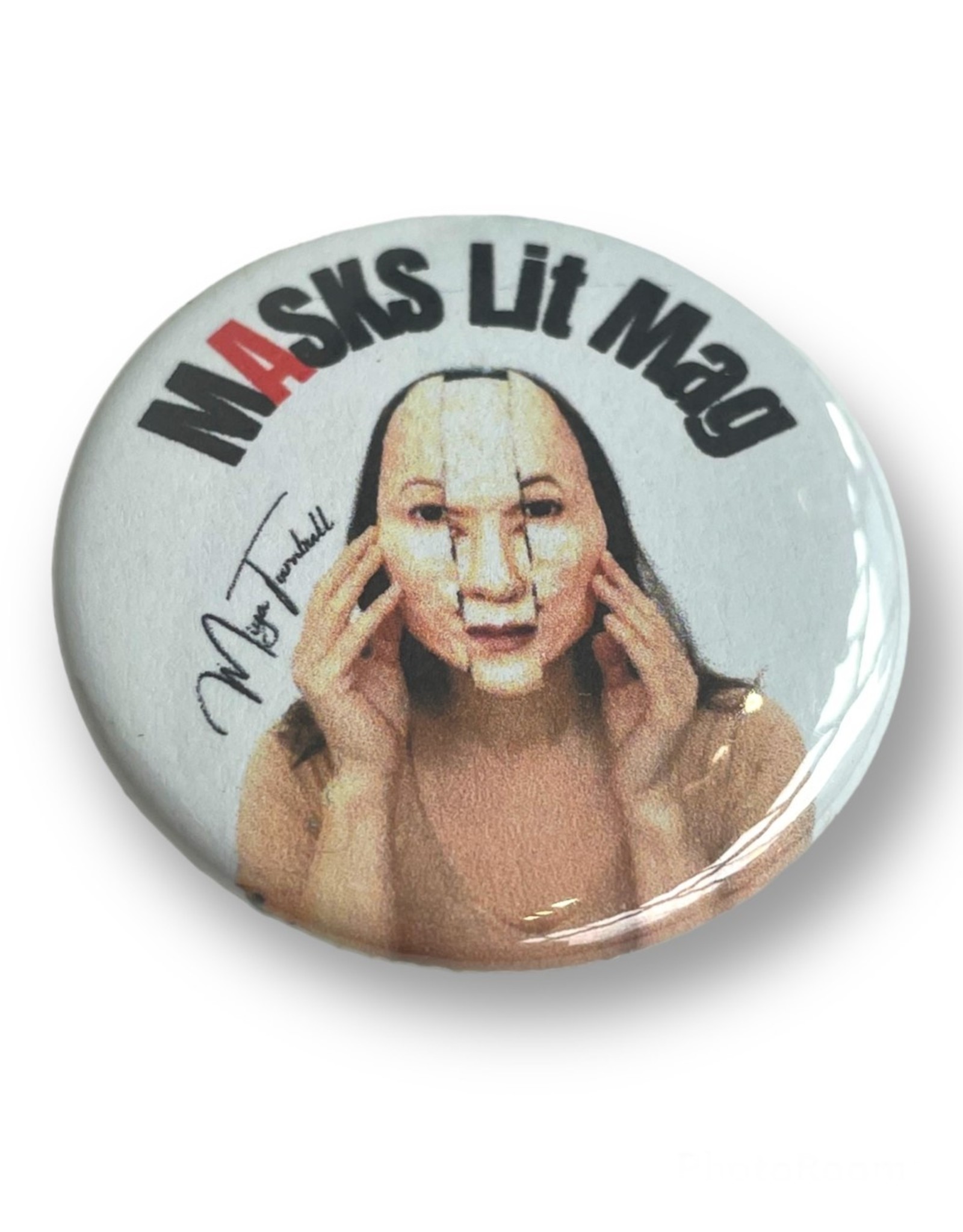 MASKS Lit Mag button (large - single button)