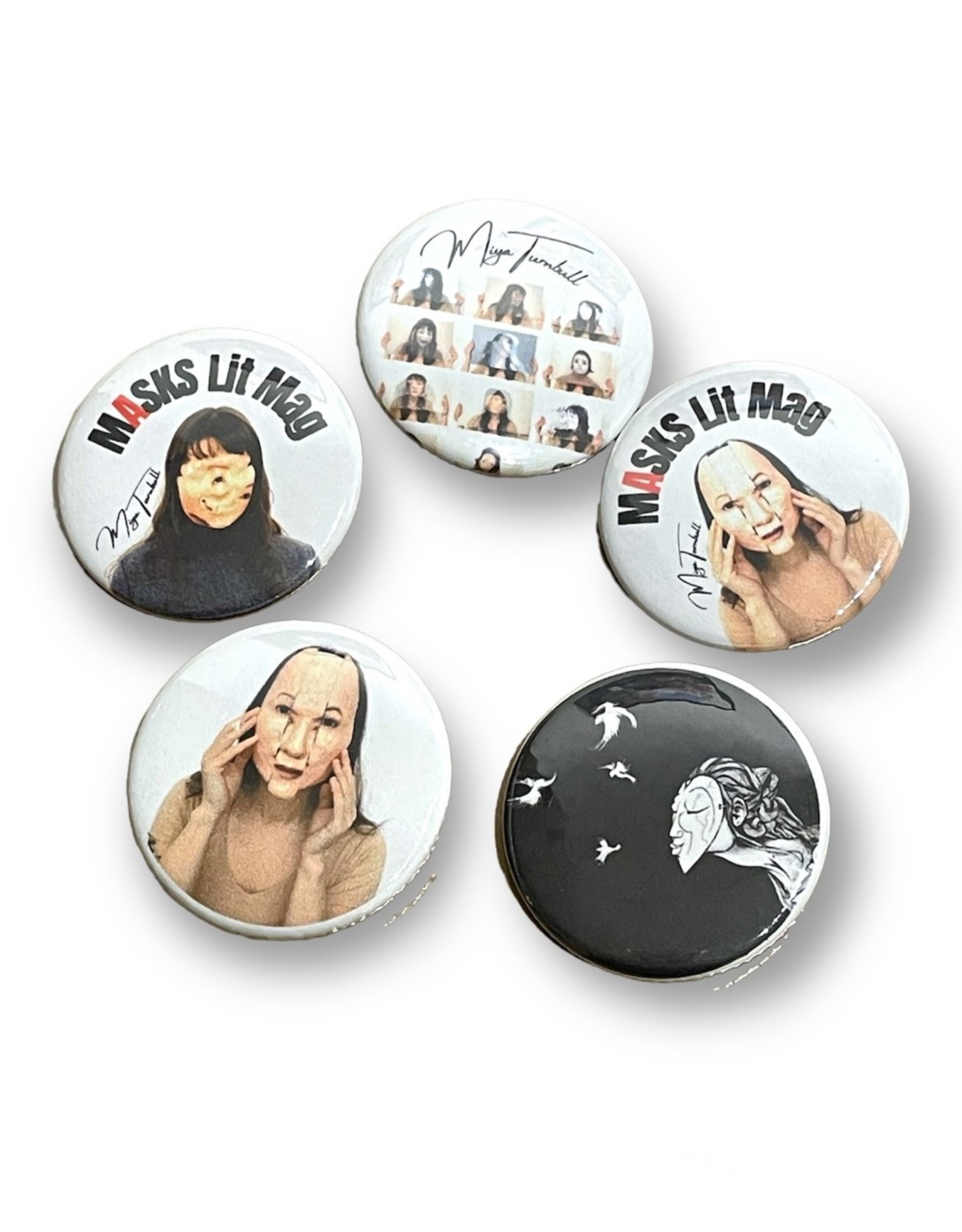 MASKS Lit Mag button (large - single button)