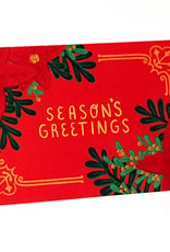Classic Season's Greetings greeting card by Paper Cat Co.