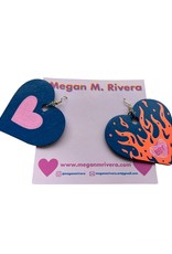 Megan Rivera Luv U BBY Earrings by Megan M. Rivera