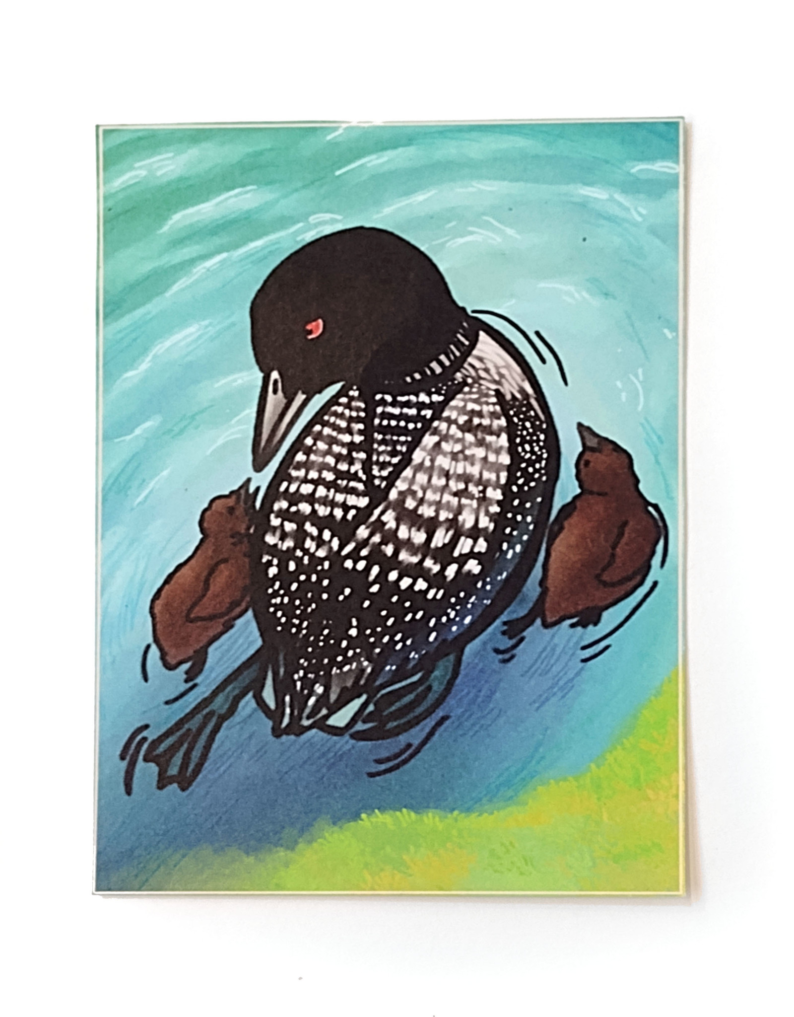 "Common Loon" print by Corvidsol