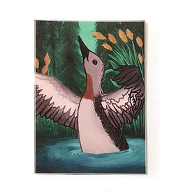 "Red-throated Loon" print by Corvidsol