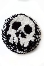 Skull Design Mug Rug by _allanmo