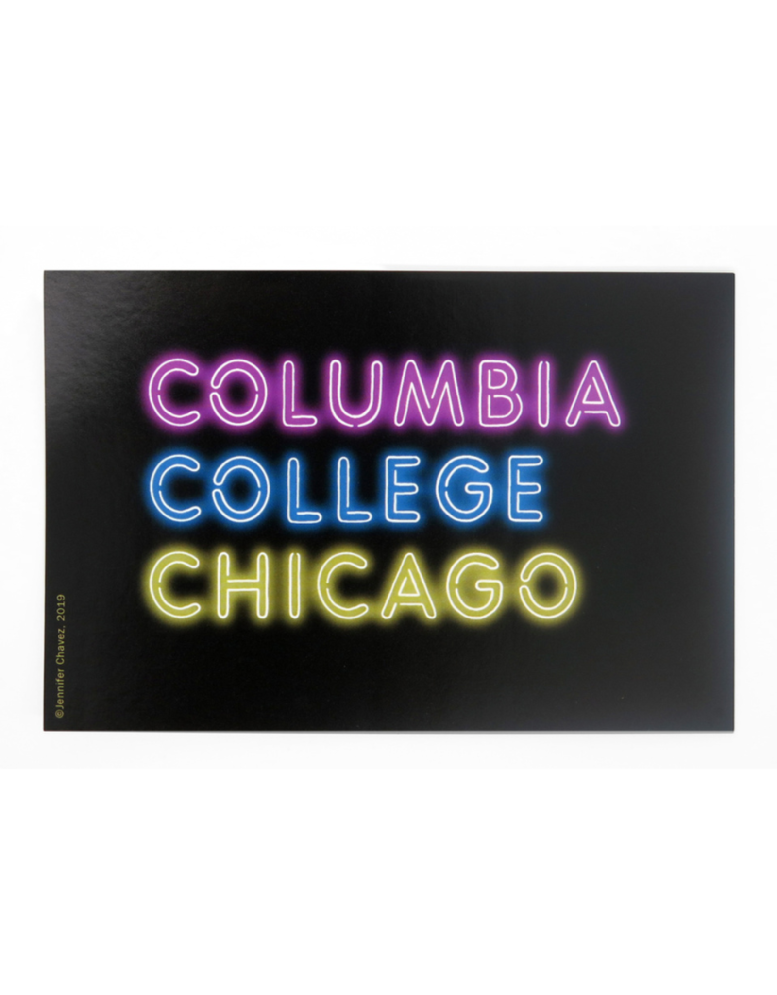 Buy Columbia, By Columbia Columbia College Chicago Neon  Sticker - Buy Columbia, By Columbia