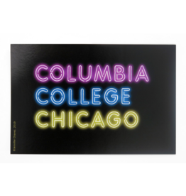 Buy Columbia, By Columbia Columbia College Chicago Neon  Sticker - Buy Columbia, By Columbia