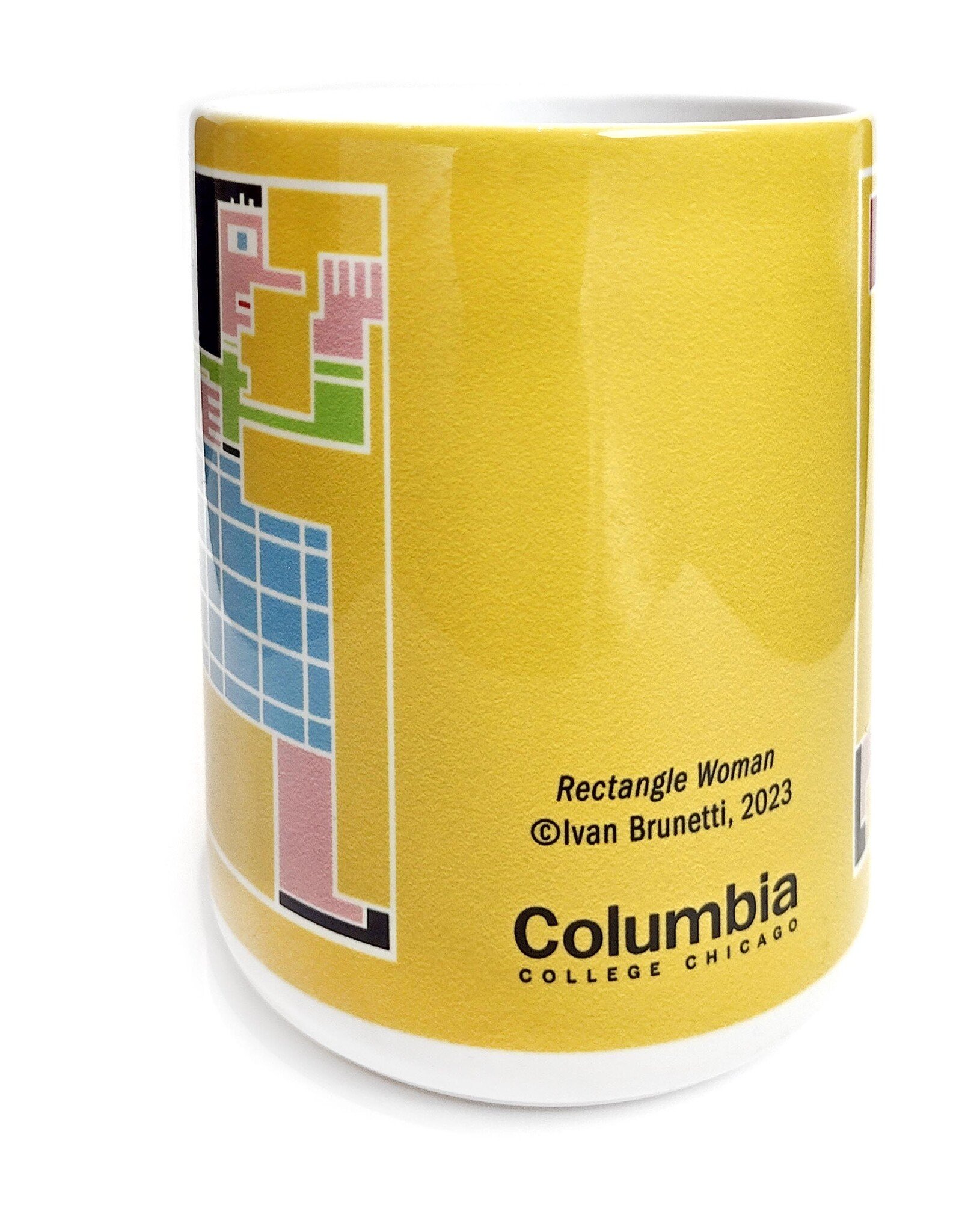 Buy Columbia, By Columbia Rectangle Woman Mug by Ivan Brunetti